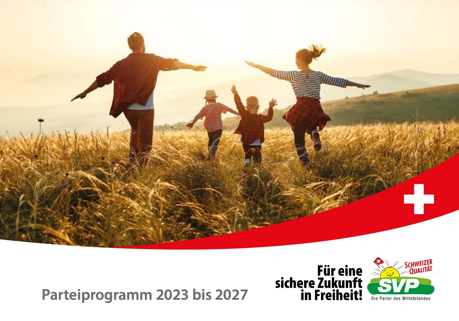 Titelbild SVP-Schweiz Parteiprogramm